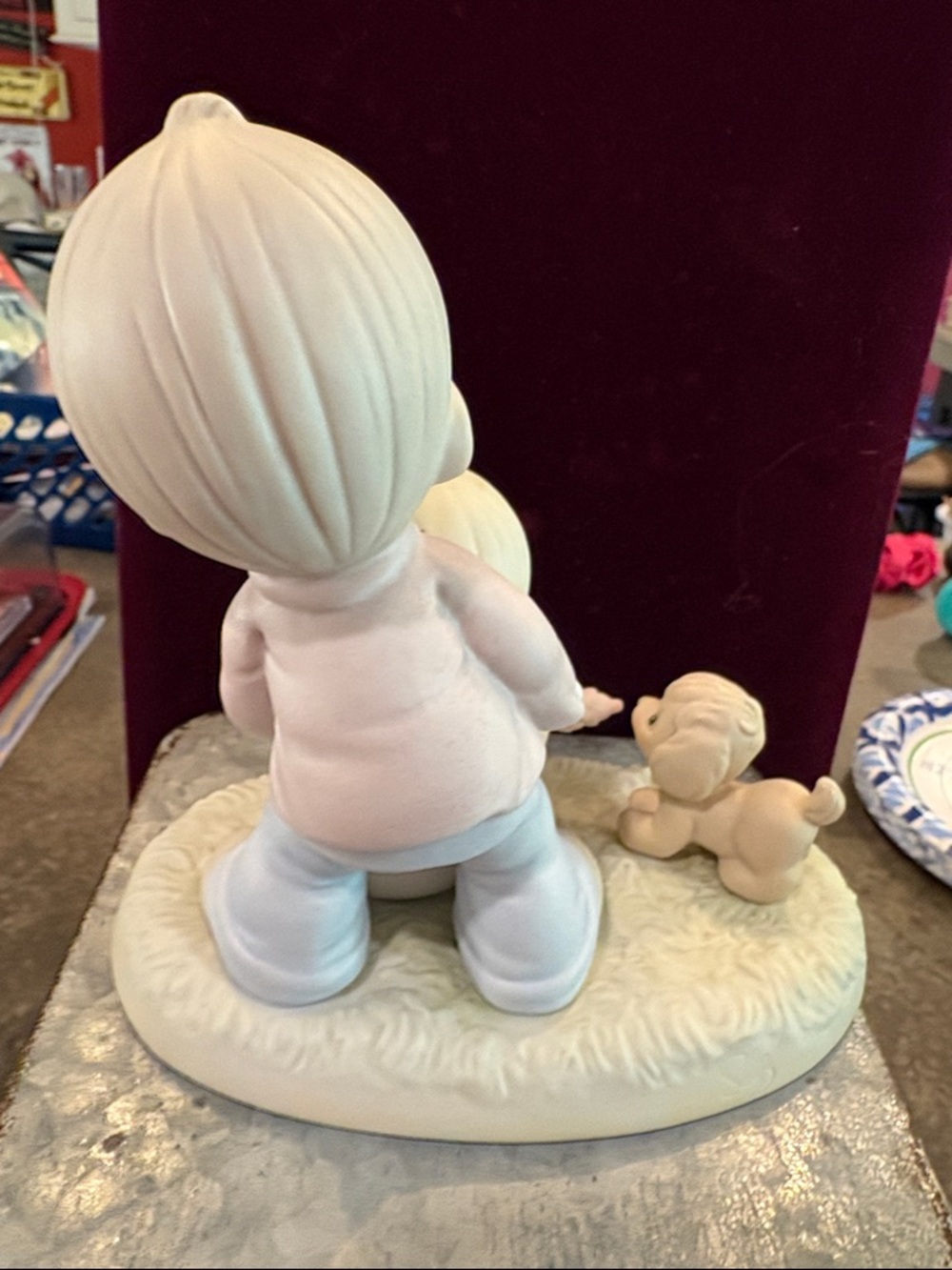 Precious Moments Pastel Ivory Nursery Figurine - Picture 2 of 3